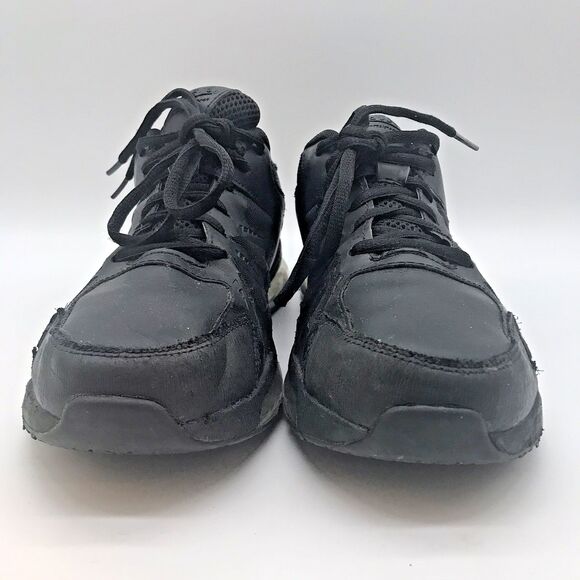 TredSafe Trevor Oil & Slip Resistant Work Shoes Men's 10 Black Lace Up Low Top - Picture 2 of 11